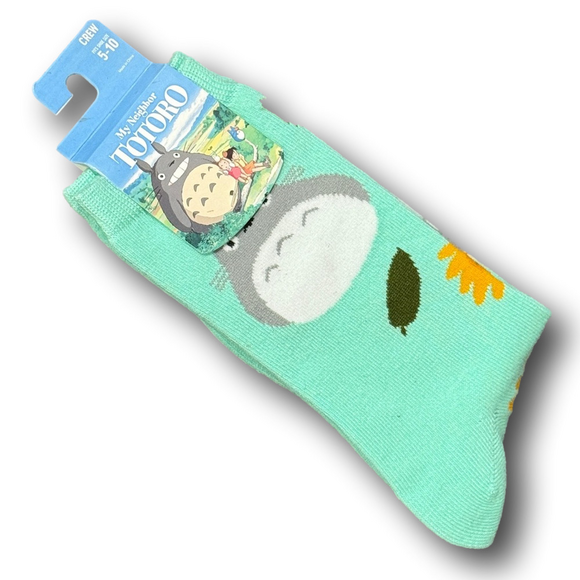 3/$20 My Neighbor Totoro Funny Novelty Crew Socks - NWT - Picture 3 of 3